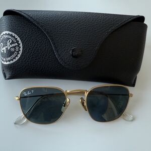 Ray-Ban Gold Frank Titanium Glasses NIB